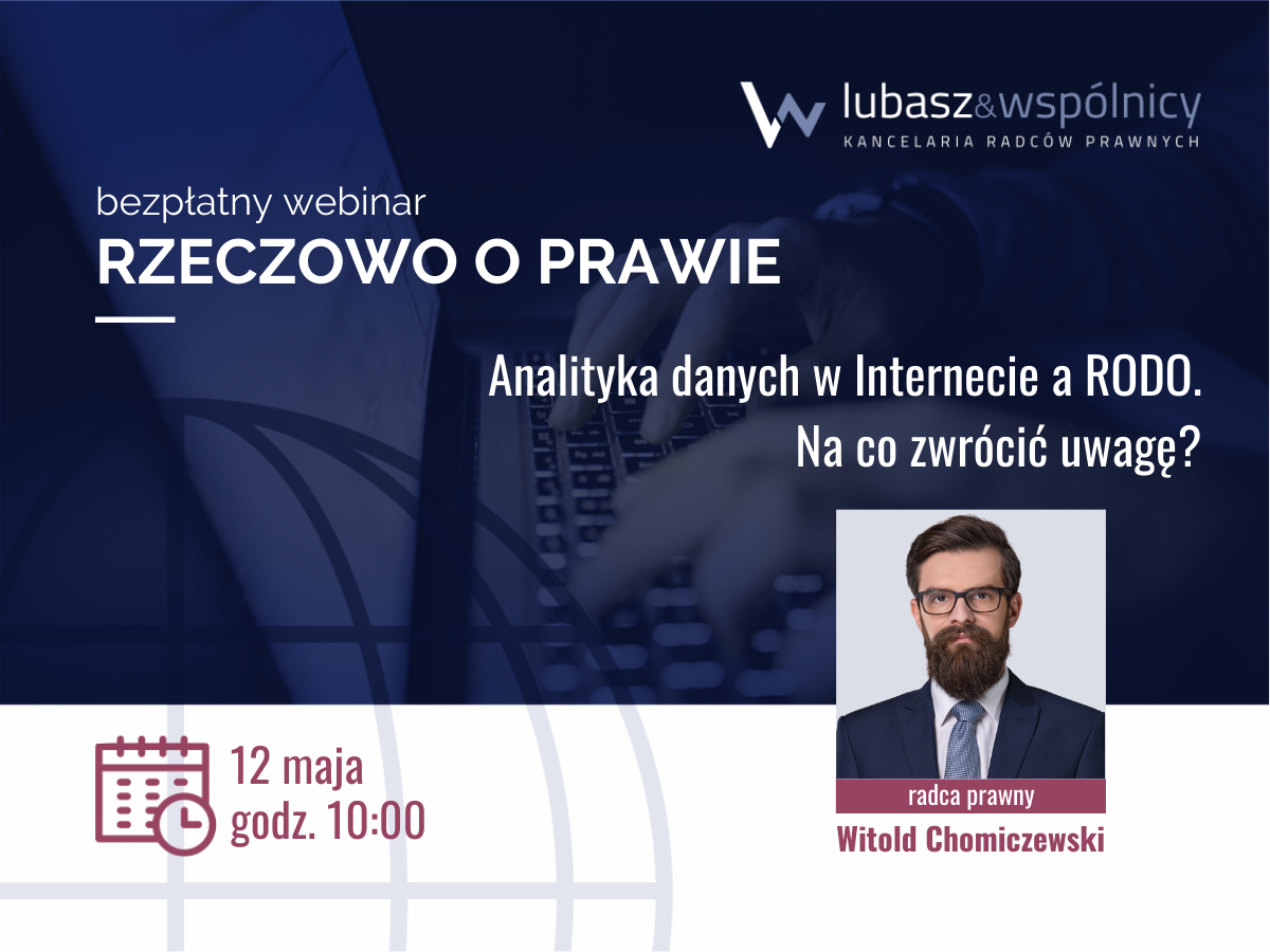 Analityka danych w Internecie a RODO. Na co zwrócić uwagę?
