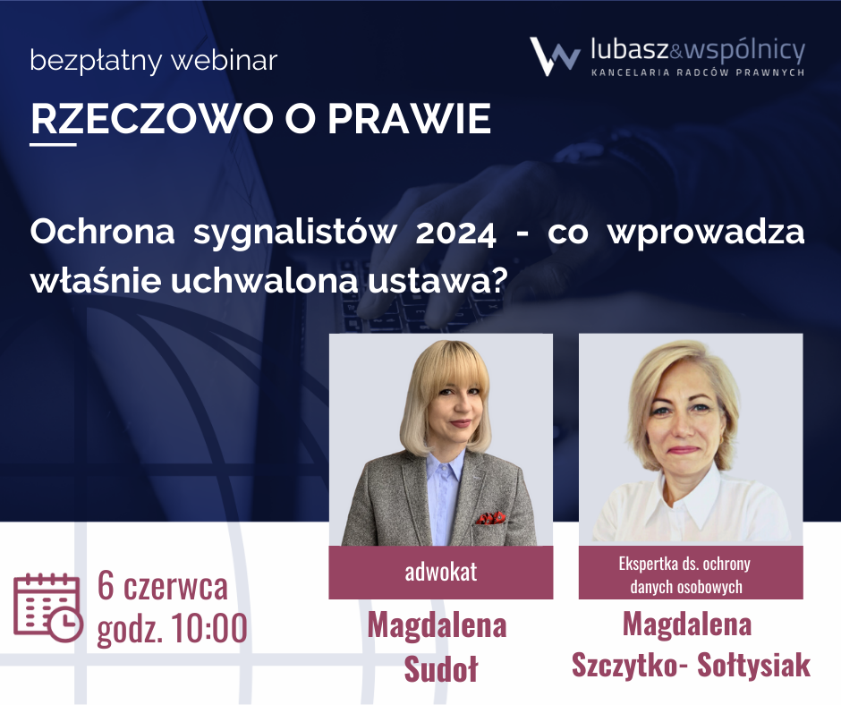 Ochrona sygnalistów 2024 – co wprowadza właśnie uchwalona ustawa?