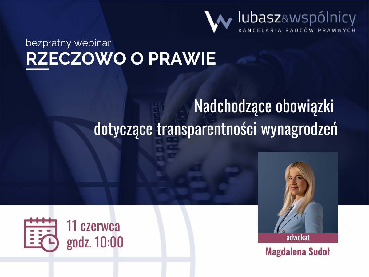 Nadchodzące obowiązki dotyczące transparentności wynagrodzeń