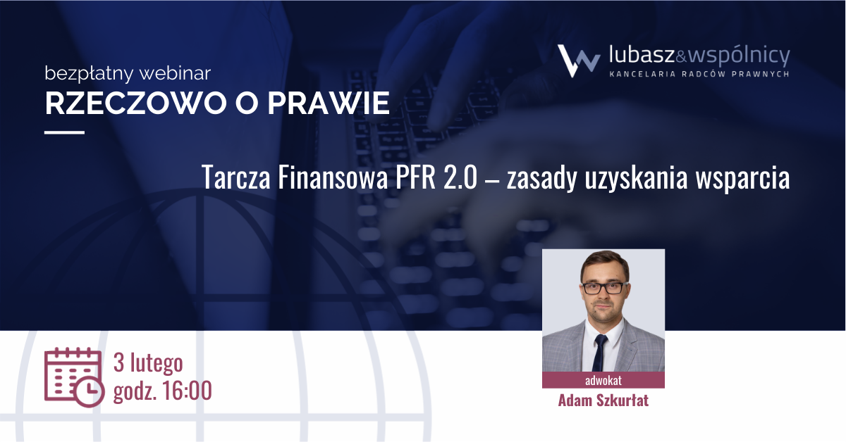 Tarcza Finansowa PFR 2.0 – zasady uzyskania wsparcia