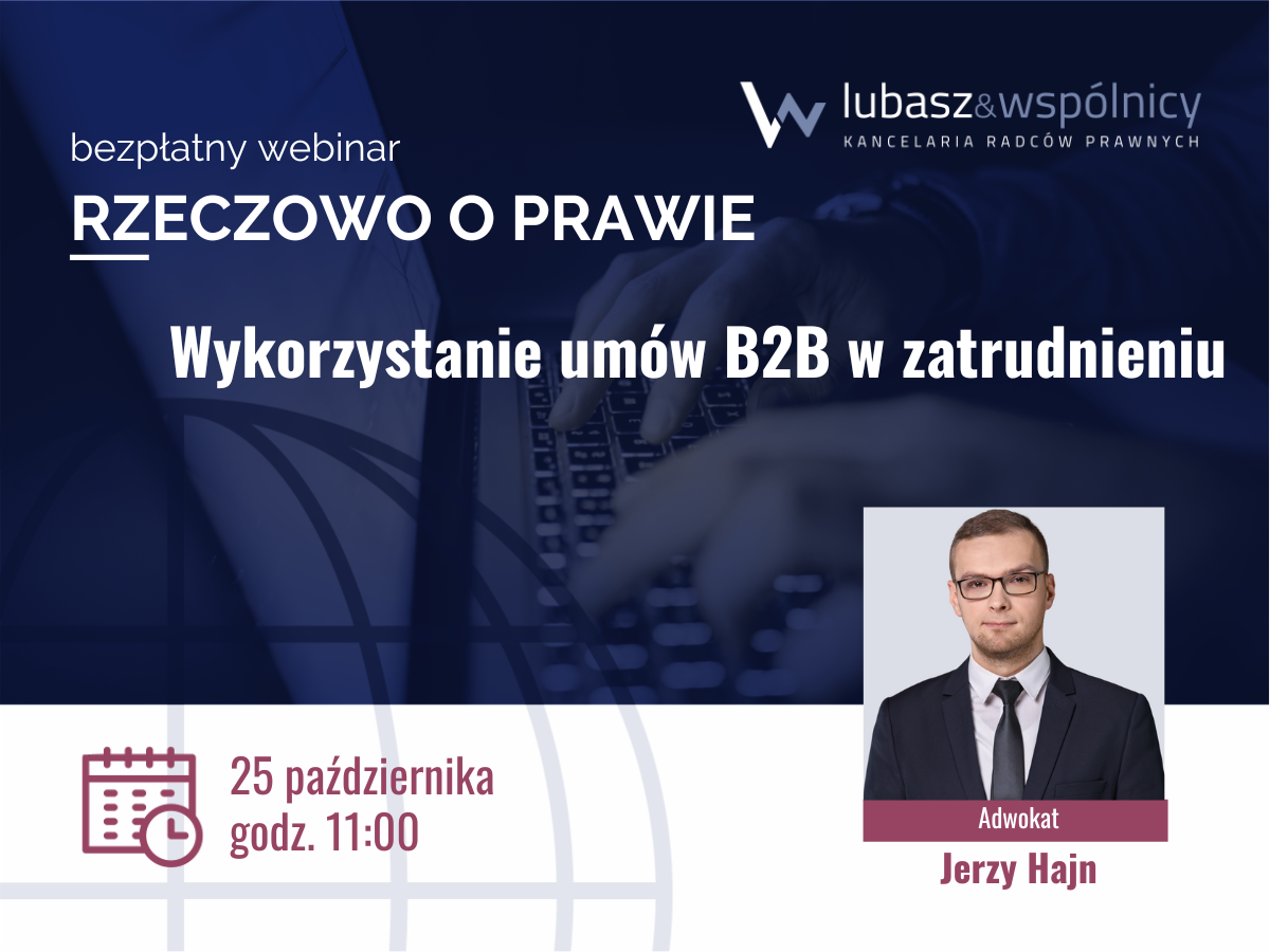 Wykorzystanie umów B2B w zatrudnieniu